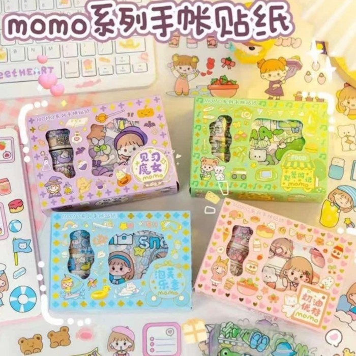 Jual STICKER MOMO SMALL SIZE ISI 10 | Shopee Indonesia