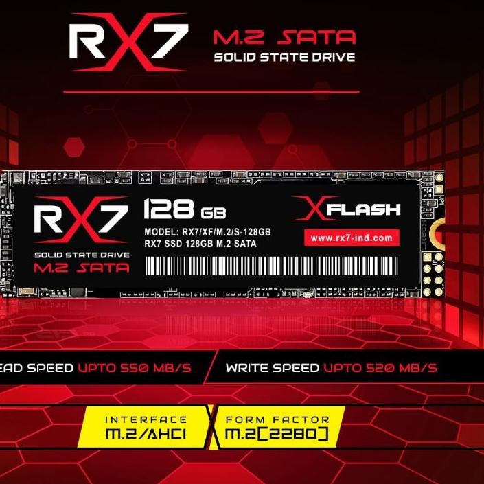 Jual SSD M2 SATA / M.2 SATA / M2SATA 128GB RX7 ۞ | Shopee Indonesia