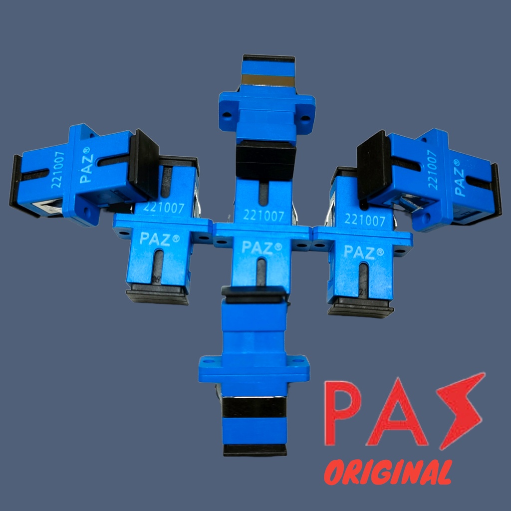 Jual adapter sc upc paz barel, adaptor sc upc paz original fiber optic ...