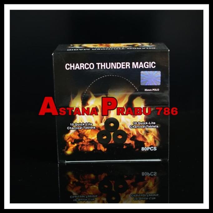 Jual Charco Thunder Magic 1 Box Briket Arang Shisha Buhur