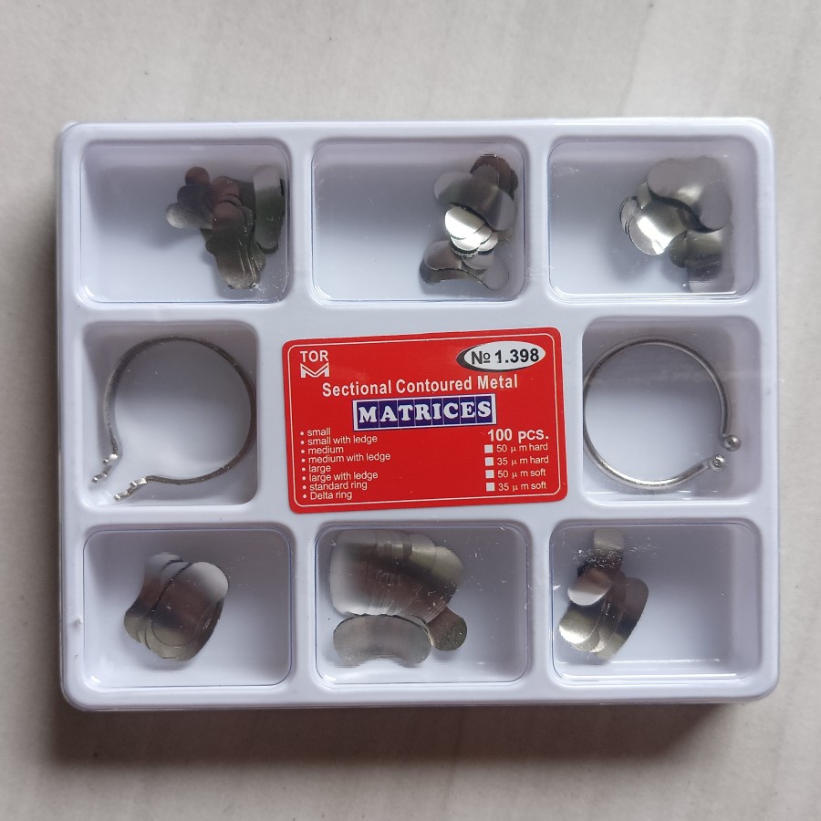 Jual dental matrix sectional matriks band logan no1398 | Shopee Indonesia