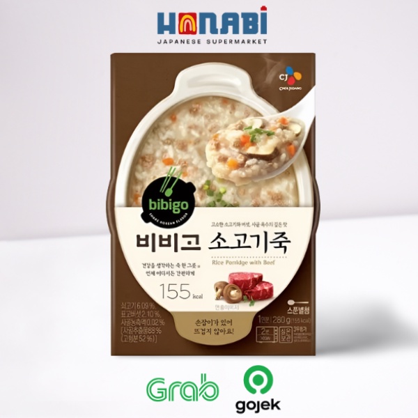 Jual Cj Bibigo Rice Porridge With Beef 280g - Bubur dengan Daging Sapi ...