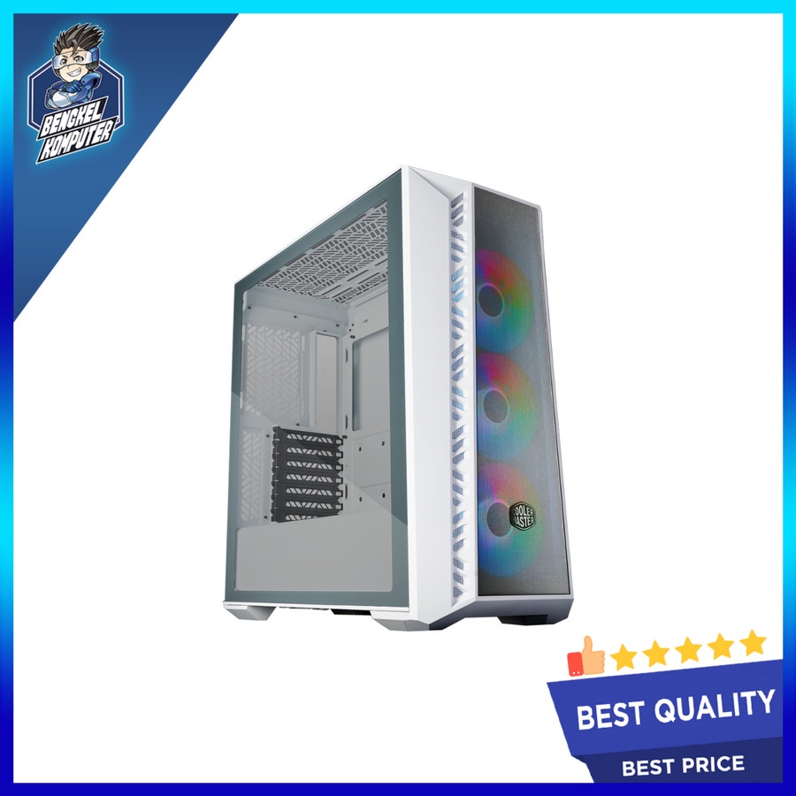 Jual CASING PC COOLERMASTER MASTERBOX 520 MESH WHITE | Shopee Indonesia