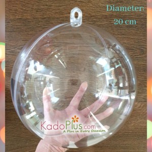 Jual Acrylic Ball Dome Bola Akrilik Plastik Cm Diameter Shopee