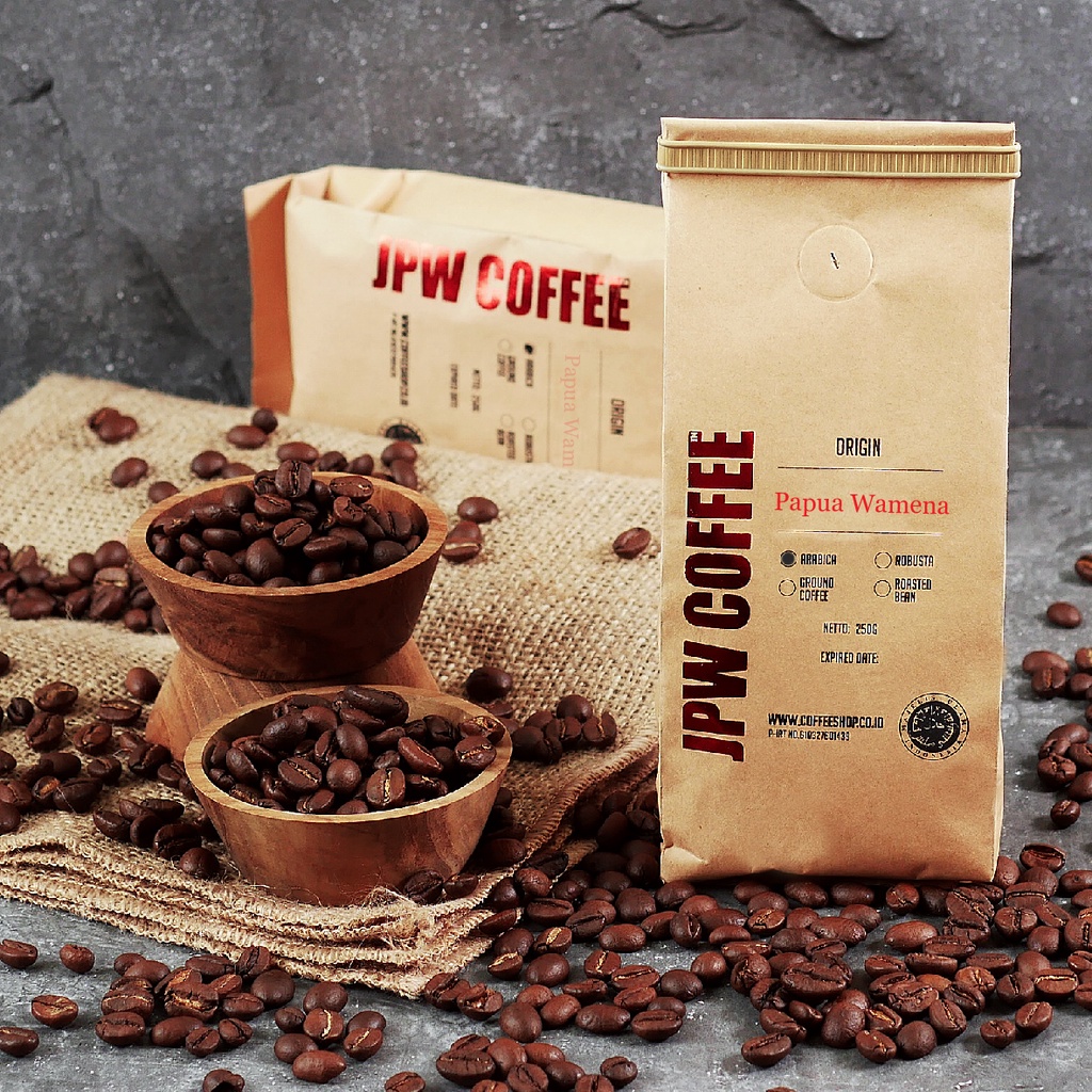 Jual 250g Papua Wamena JPW Coffee Arabica Specialty Grade Coffee