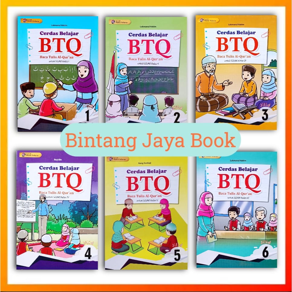 Jual Buku Baca Tulis Al Quran Untuk Sd Buku Btq Untuk Sd Mi Kelas