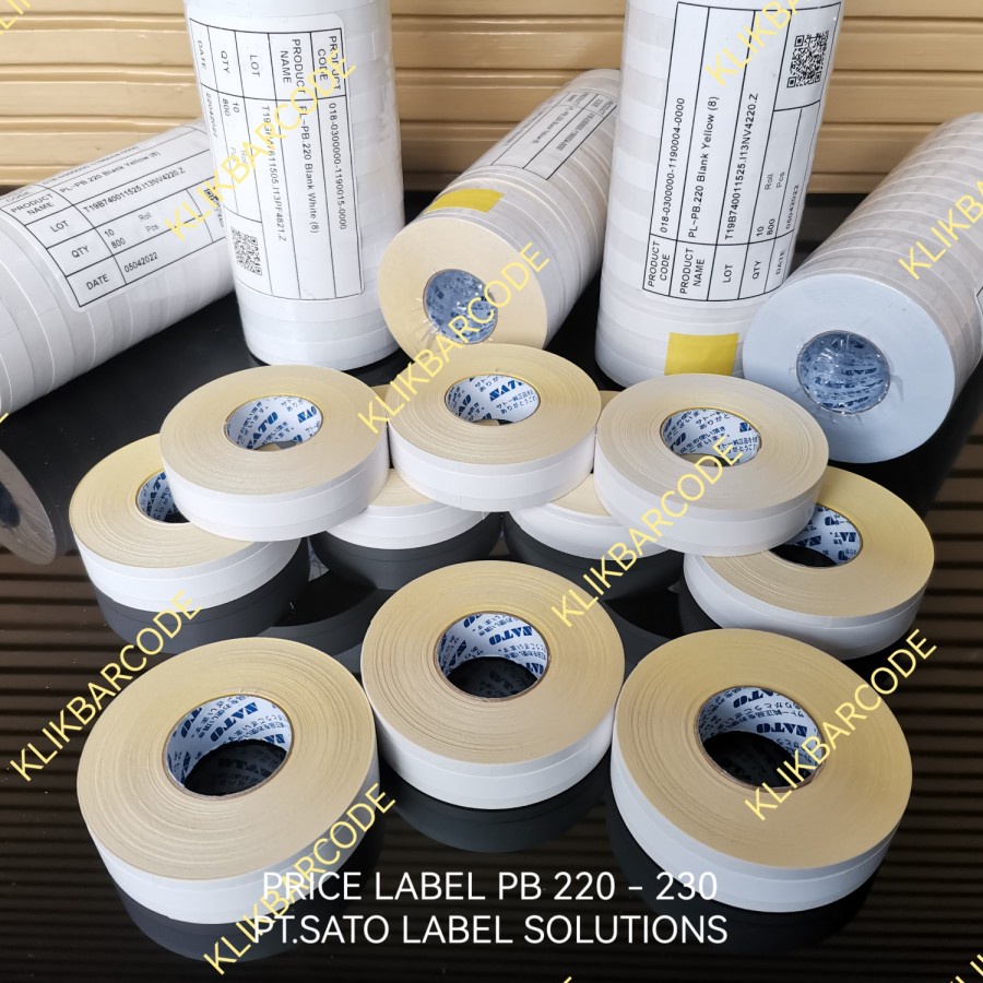 Jual Price Label SATO Original / Label Harga SATO PB2 - 220/230 PT.SATO ...