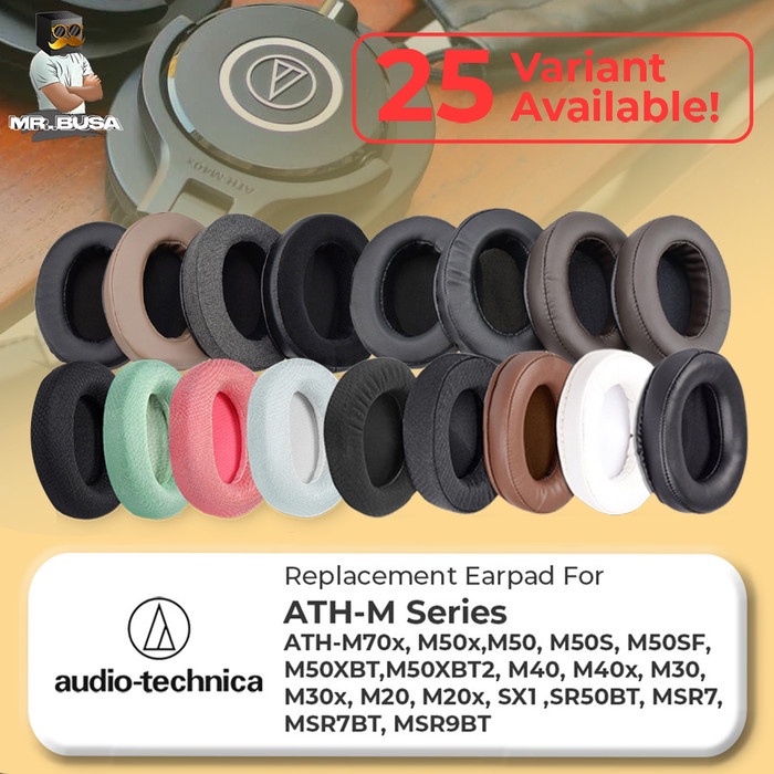 Nuovi Cuscinetti Auricolari Per Cuffie Audio Technica ATH M50 - Foto 4