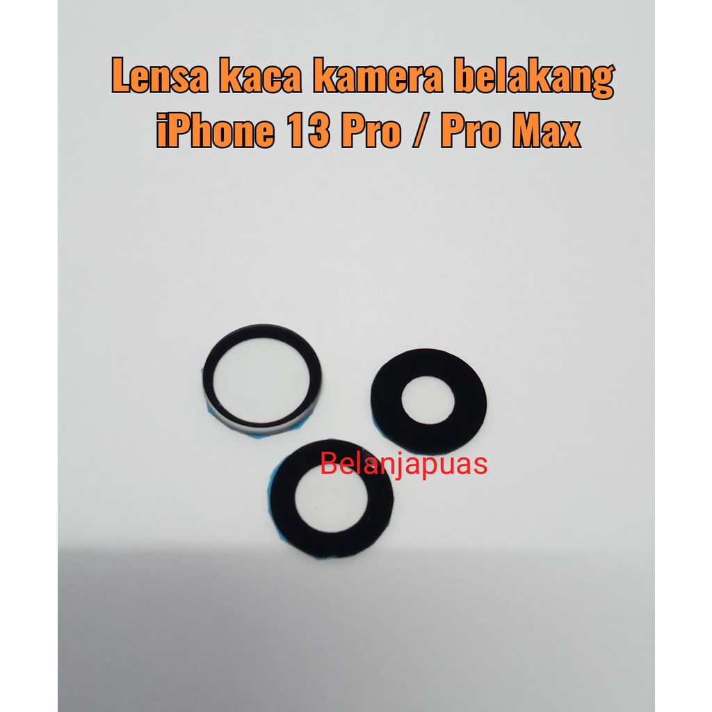 Jual Lensa Lens Cam Kaca Pengganti Kamera Belakang IP 13 PRO / 13 PRO ...
