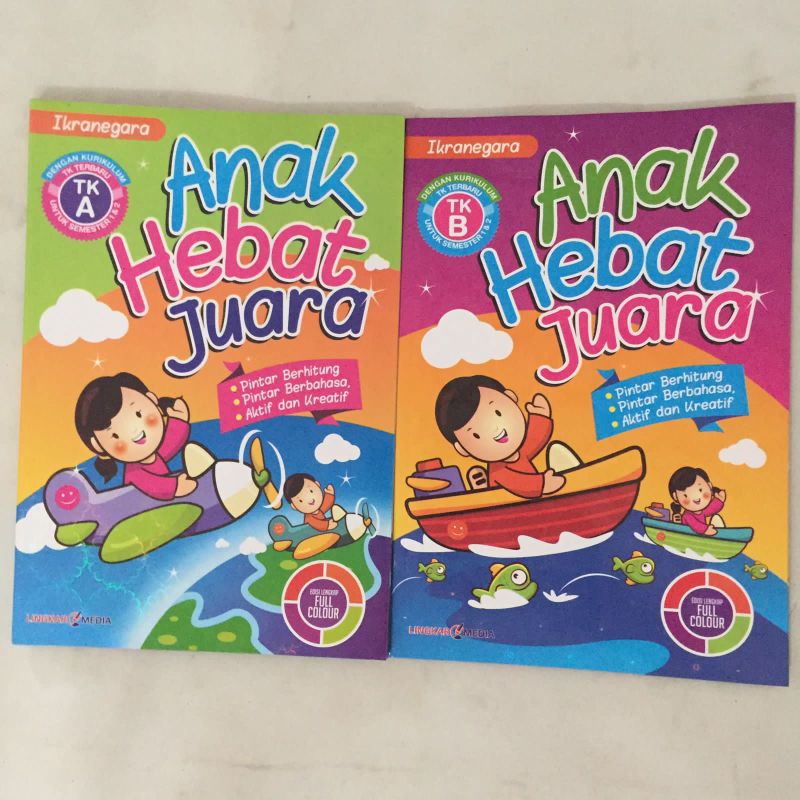 Jual Anak Hebat Juara TK A TK B | Buku Anak | Buku Latihan | Buku ...