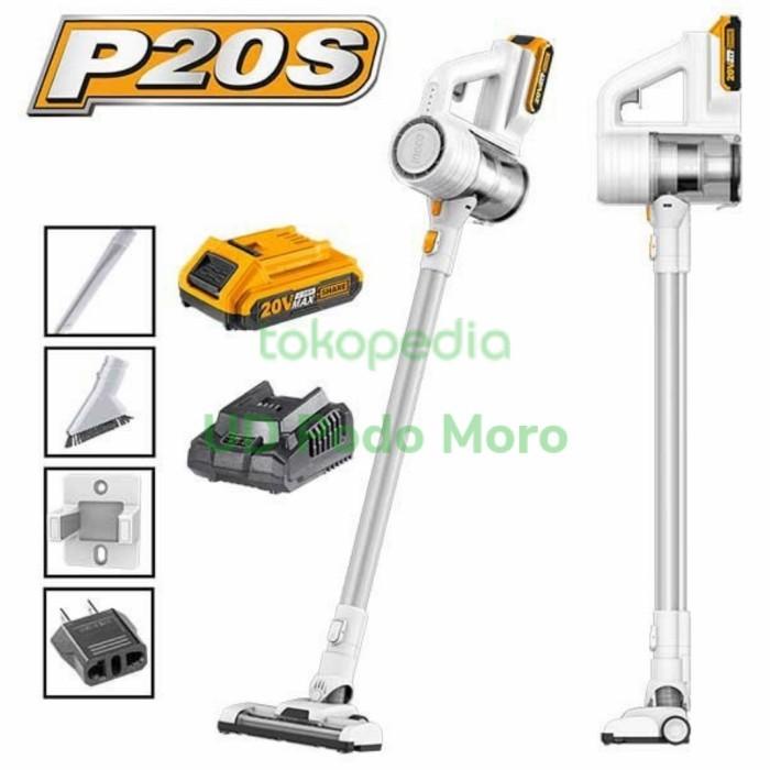 Jual Ingco Vacum Cleaner Cordless Cvli2006 Stick Vacuum Hepa Filter