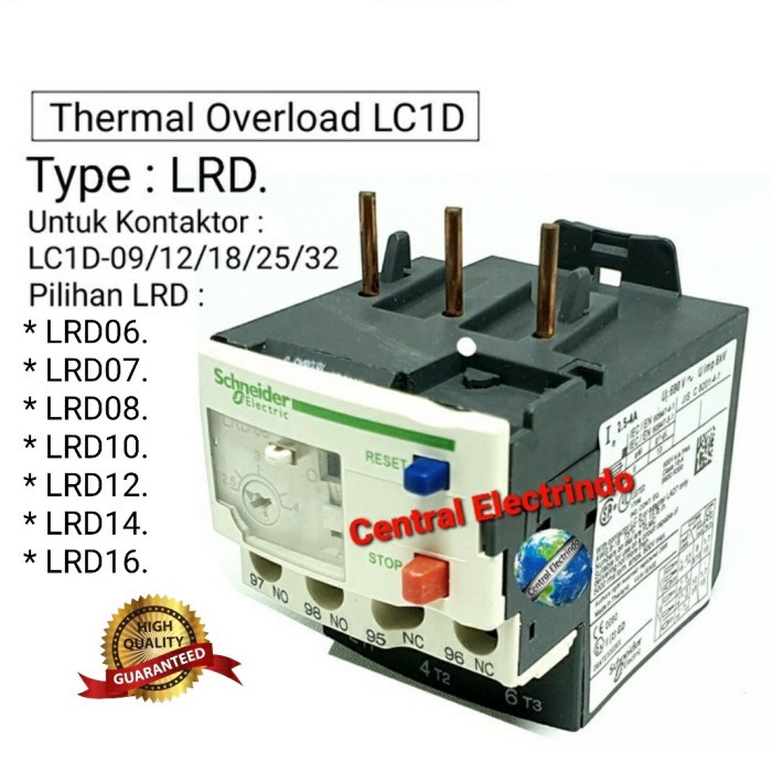 Jual Komponen Thermal Overload Lrd.. | Shopee Indonesia
