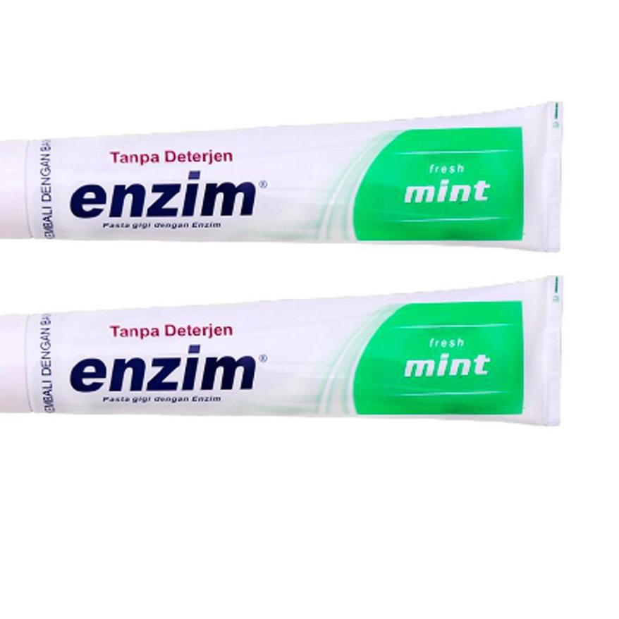 Jual HARGA GROSIR Enzim Pasta Gigi Fresh Mint 160 gr x 2 grosir