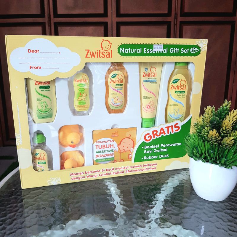 Jual ZWITSAL Paket Lengkap Baby Spa Gift Set Paket Perlengkapan
