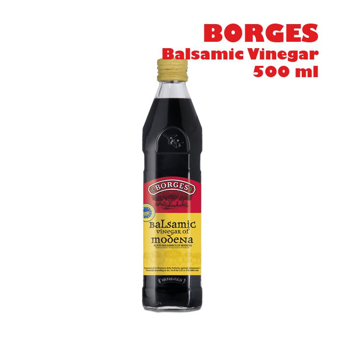Jual BORGES Balsamic Vinegar OF MODENA 500 ml | Shopee Indonesia