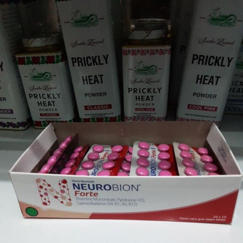 Jual NEUROBION MERAH BOX ISI 250 TABLET | Shopee Indonesia