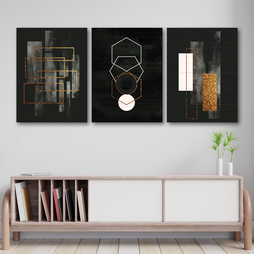 Jual Hiasan Dinding AESTHETIC ABSTRACT [30X40] Wall Decor Pajangan ...