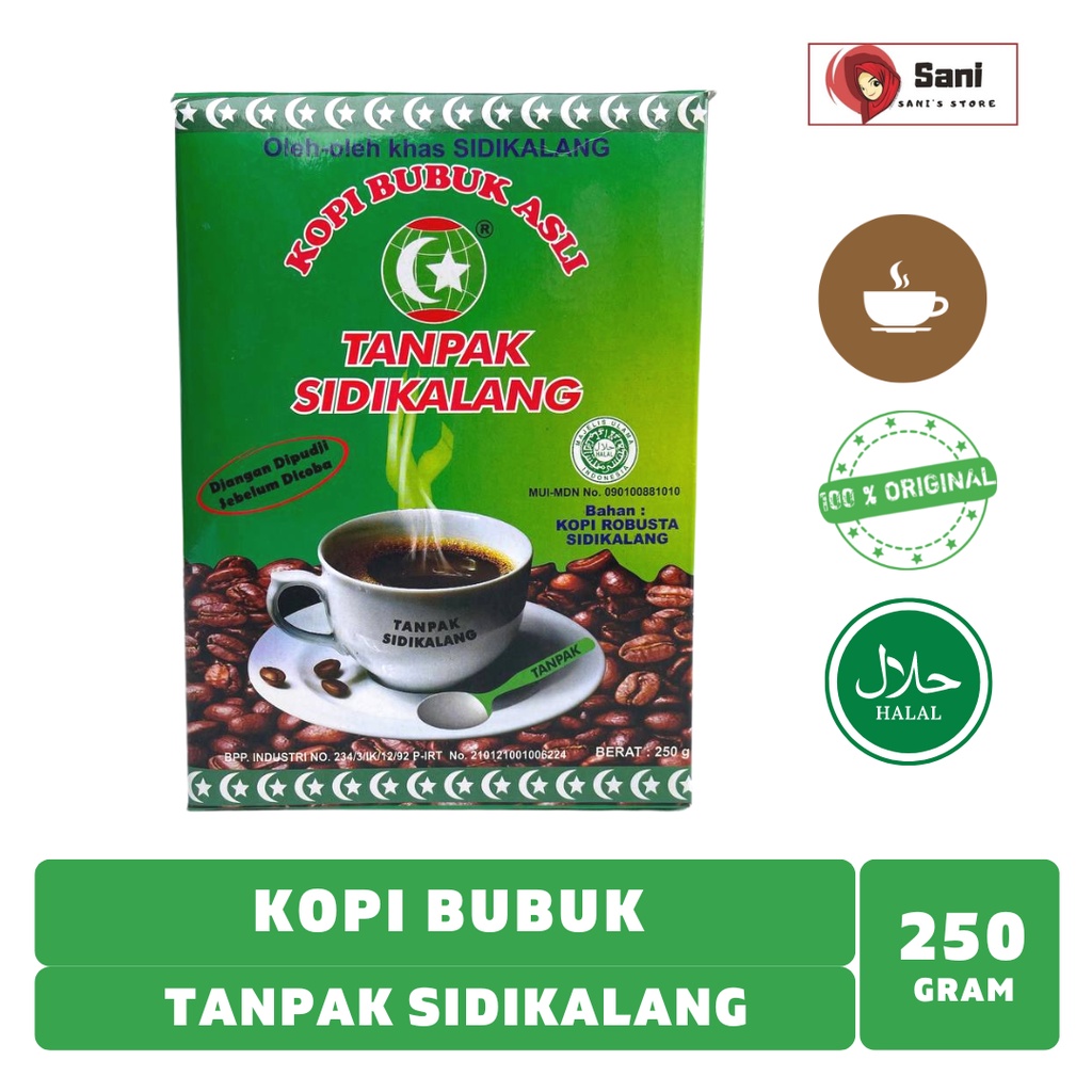 Jual Kopi Tanpak Sidikalang 250gr Shopee Indonesia