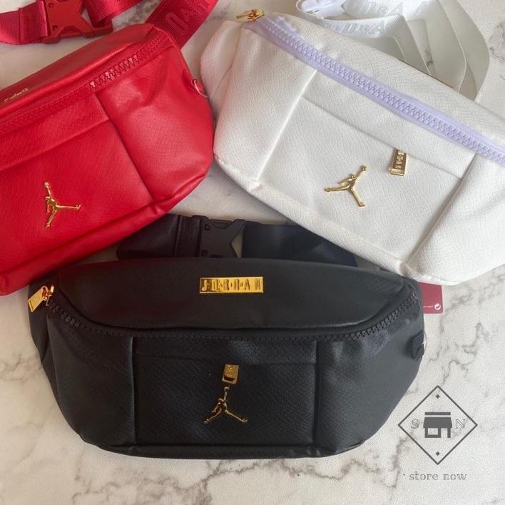 Jual ANA549 WAISTBAG AIR JORDAN REGAL SNAKE SKIN LEATHER / TAS PINGGANG