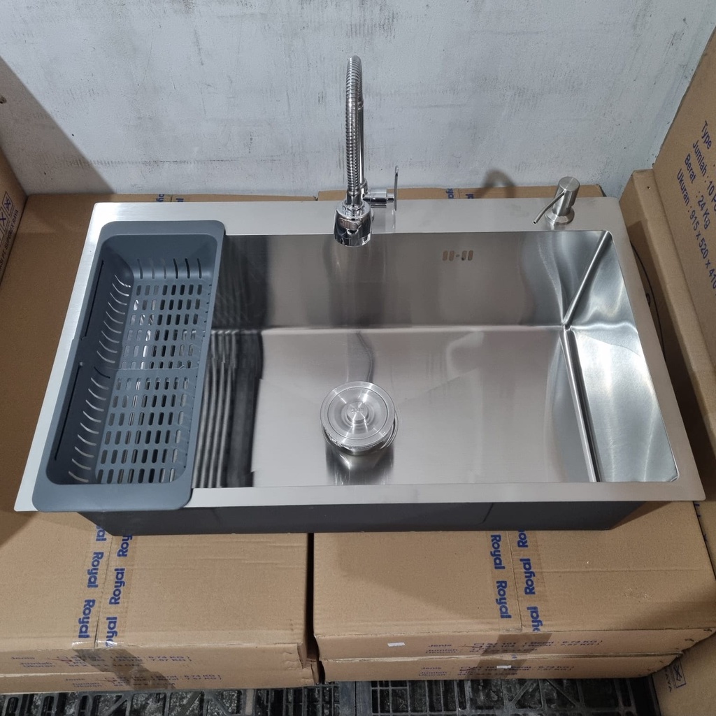 Jual Bak Cuci Piring Kitchen Sink Wastafel Jumbo 80 X 50 X 21 Cm ...