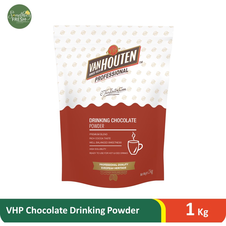 Jual Van Houten Chocolate Drinking Powder 1kg Shopee Indonesia