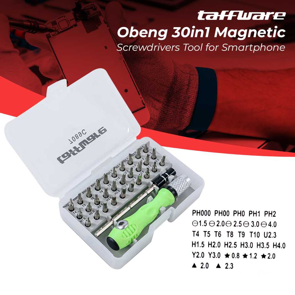 Jual SPCR Obeng Set 32 in 1 Screwdrivers Tool for Smartphone