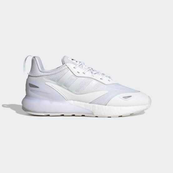 ADIDAS ZX 2K BOOST Triple White ORIGINAL 100% 42 2/3 (27cm)