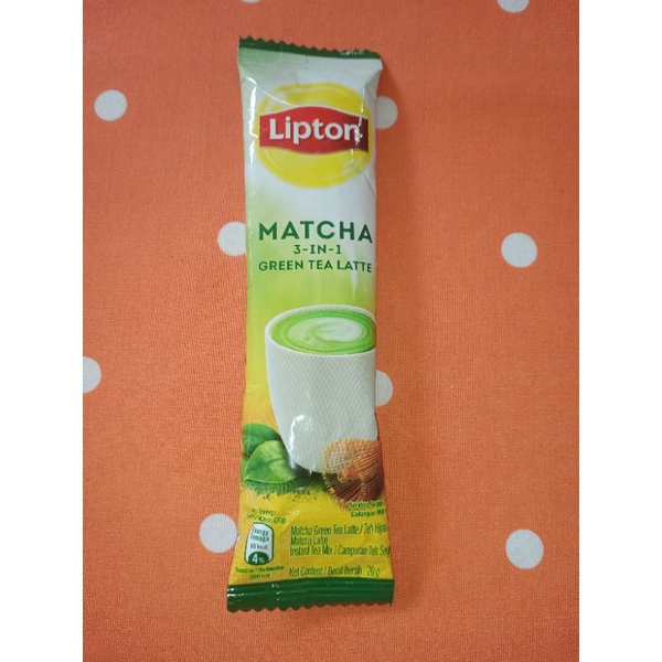 Jual Lipton Matcha Green Tea Latte ECERAN Shopee Indonesia