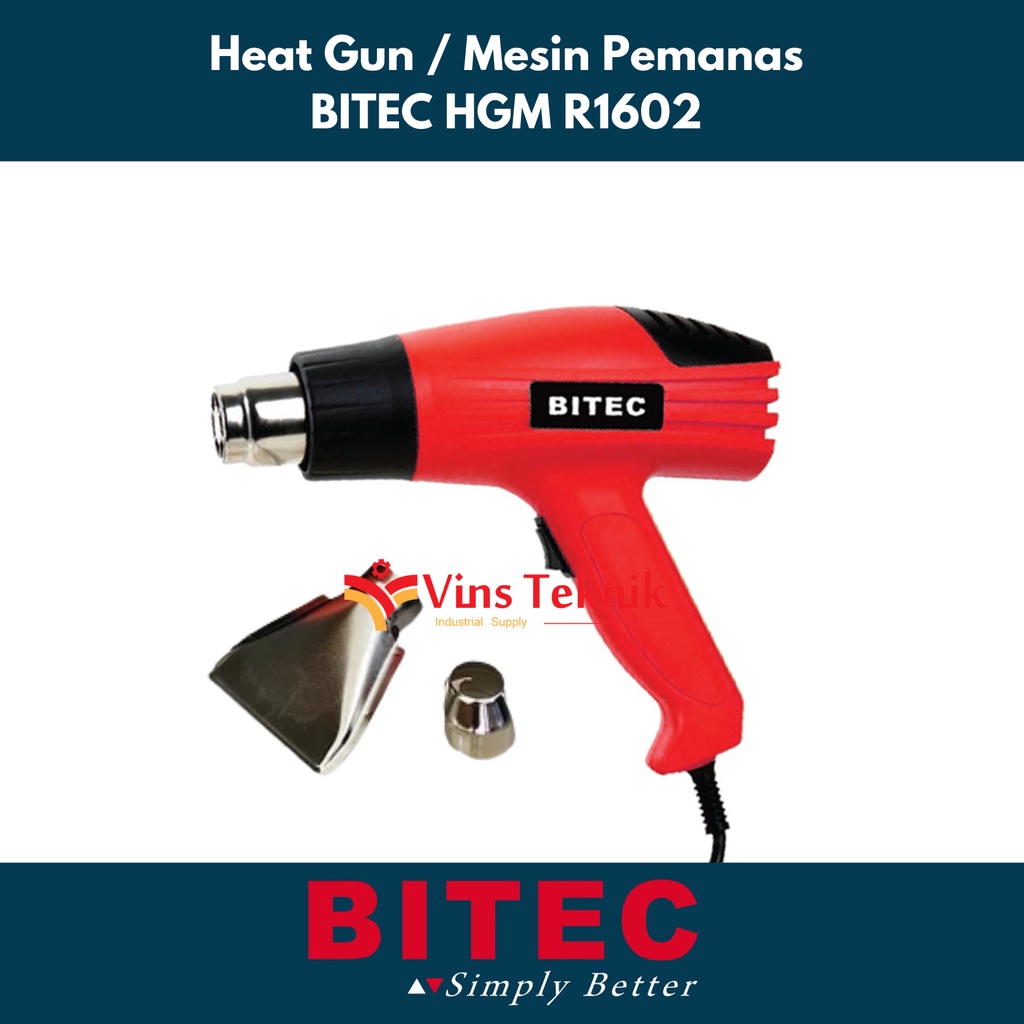 Jual Mesin Pemanas Bitec HGM 1602GW Heat Gun Hot Gun Heatgun HGM1602