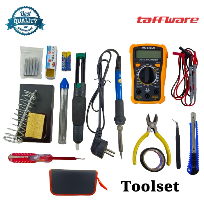 Jual Toolset Elektronik Tool Kit Listrik Electrical Taffware Shopee