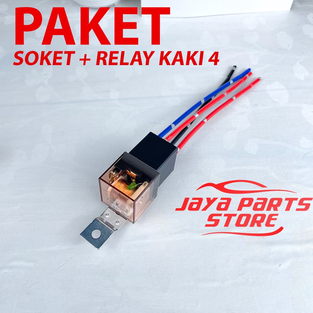 Jual Relay Untuk Klakson dan Lampu 4 Kaki 12v 80A PMV Riley Riley 4