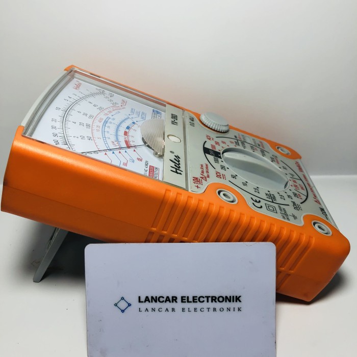 Jual Listrik Multitester Multimeter Avometer Analog Heles Yx-393 ...