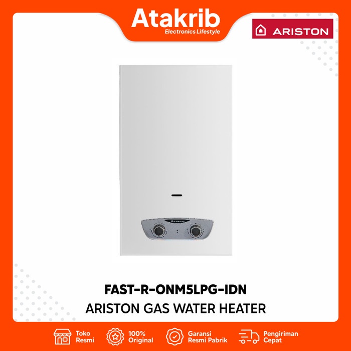 Jual ARISTON GAS WATER HEATER FAST-R-ONM5LPG-IDN / FAST R 5 Liter ...