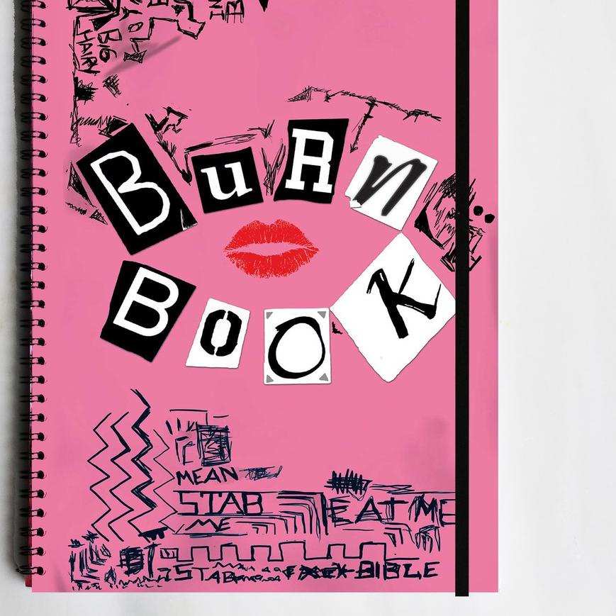 Mean Girls Burn Book Spiral Notebook