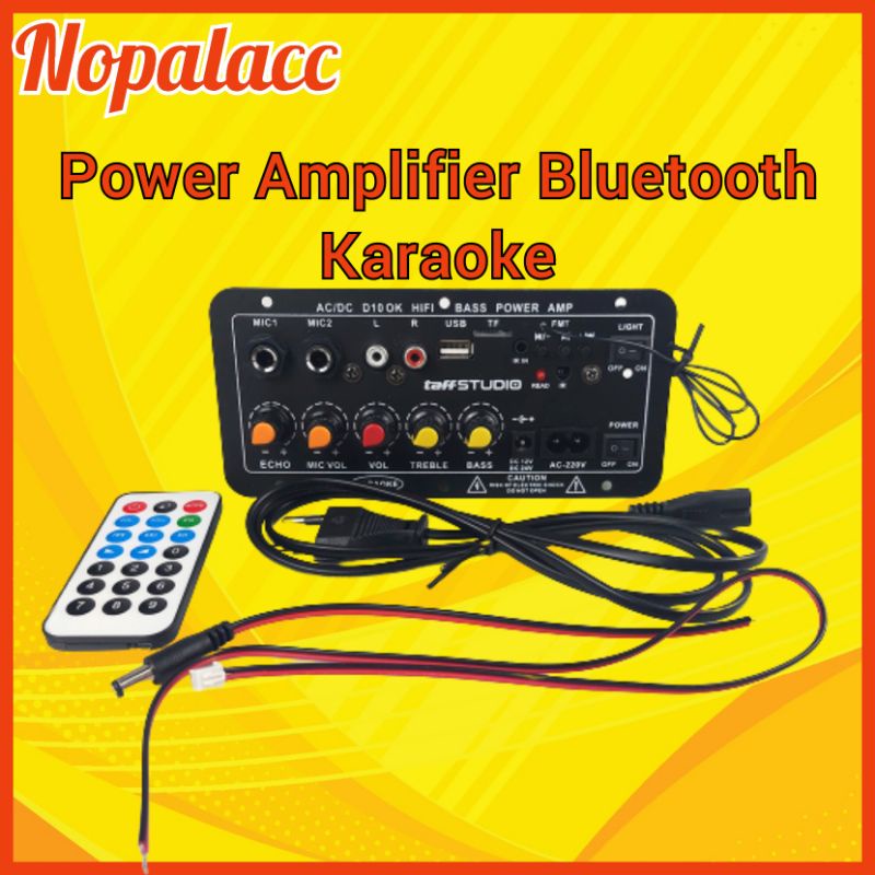 Jual Modul board amplifier bluetooth karaoke 400watt / Modul amplifier