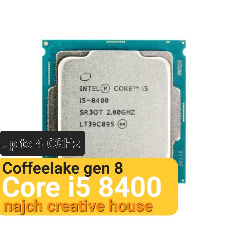 Jual Core i5 8400 Coffeelake Soket 1151 Gen 8 Intel Processor | Shopee ...