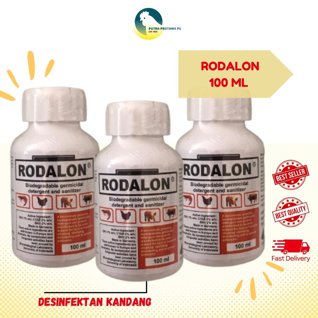 Jual RODALON 100 ML - DESINFEKTAN KANDANG TERNAK | Shopee Indonesia