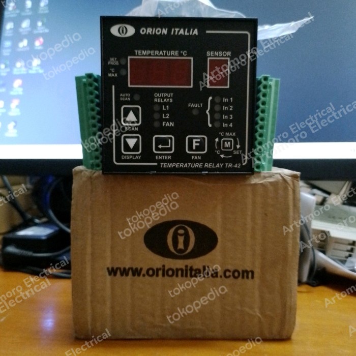 Jual TEMPERATURE RELAY TR42C1 (U/P RS485) 24240VAC/DC ORION ITALIA Shopee Indonesia