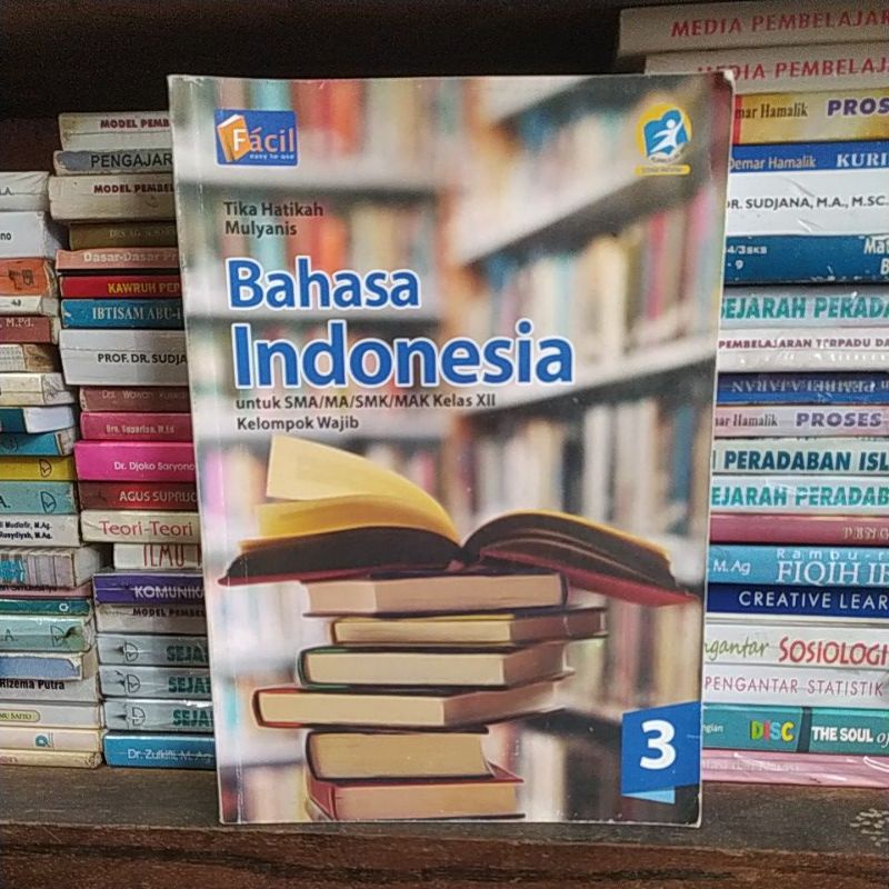 Jual Buku Bahasa Indonesia Untuk SMA/MA/SMK/MAK KELAS 3 (ORIGINAL ...