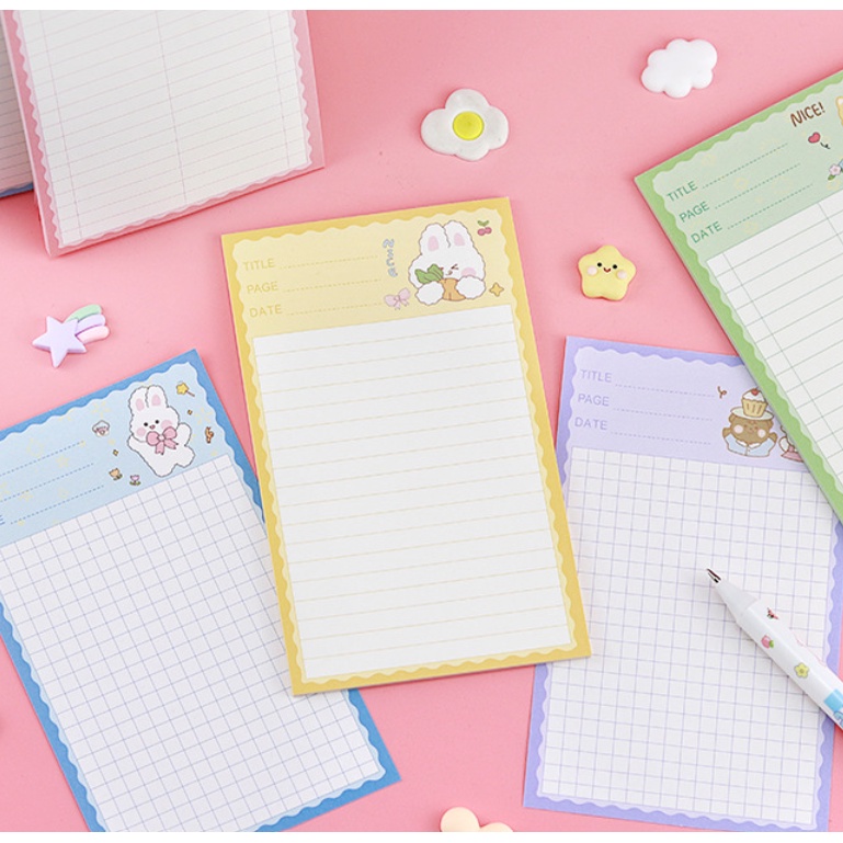 Jual Sticky notes draft word book cartoon | Shopee Indonesia