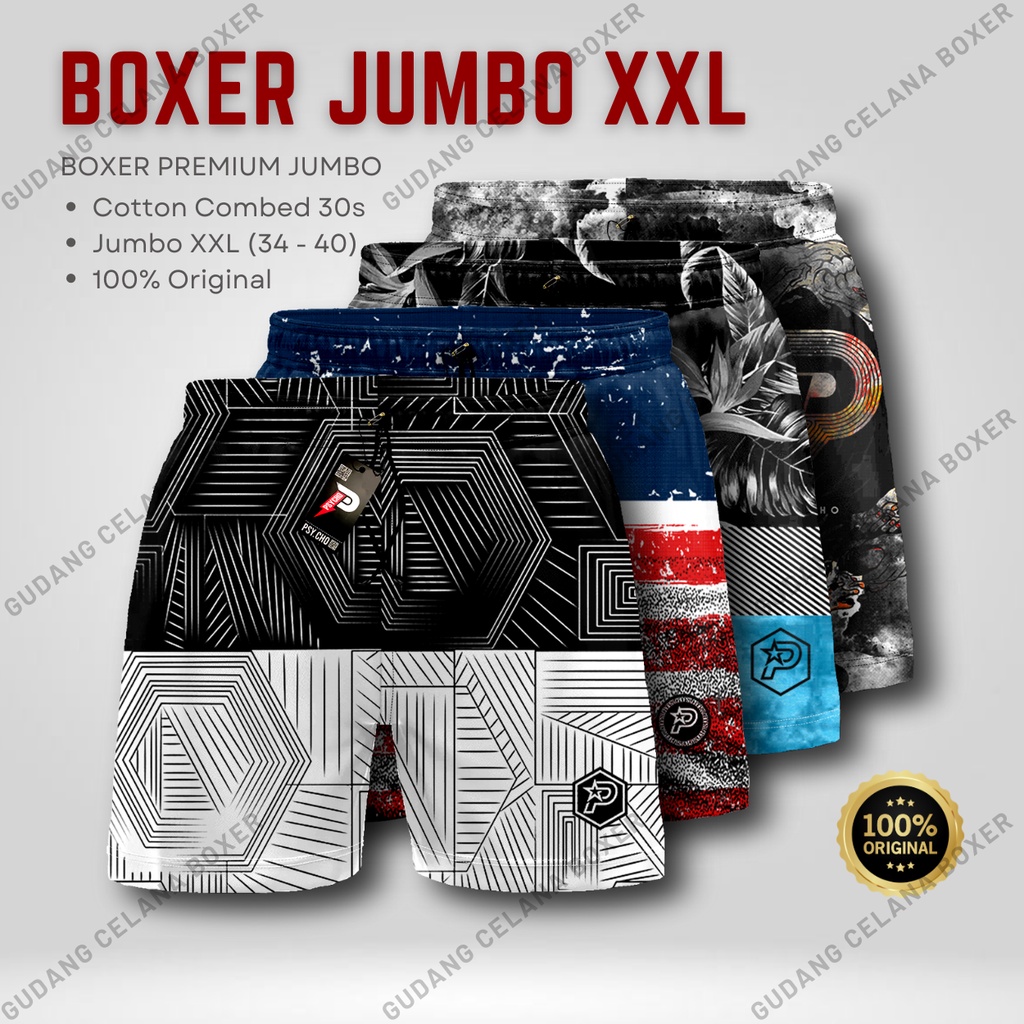 Jual Best Seller - Boxer Jumbo| Celana Dalam Kolor Pria| Celana Pendek ...