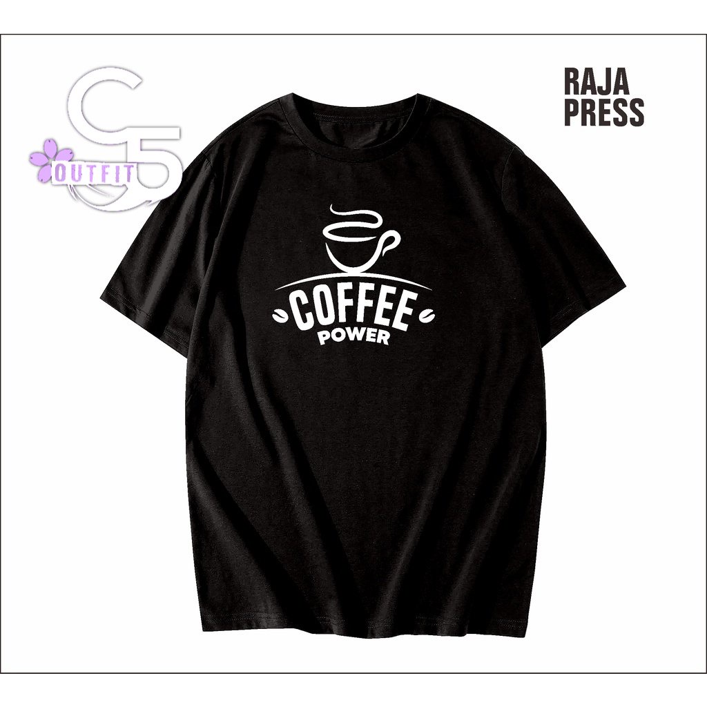 Jual KAOS COFFEE - BAJU COFFEE FIRST - TSHIRT KOPI MACAM MACAM | Shopee ...