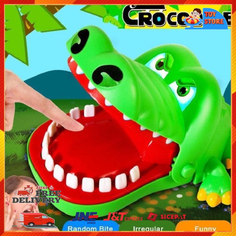 Jual MAINAN ANAK CROCODILE DENTIST GAME GIGI BUAYA GIGIT BUAYA EJ26 ...