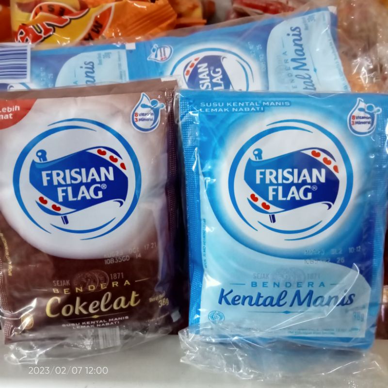 Jual Frisian Flag Susu Kental Manis sachet (isi 6ps/pack) Shopee
