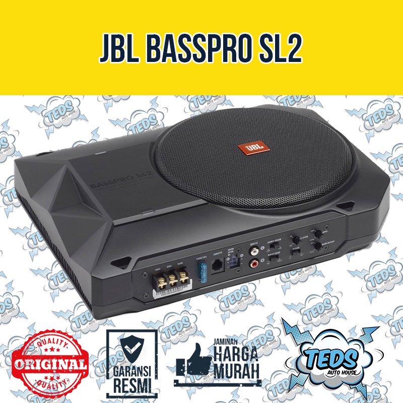 Jual Subwoofer Aktif Kolong Jok JBL Basspro SL2 Shopee Indonesia