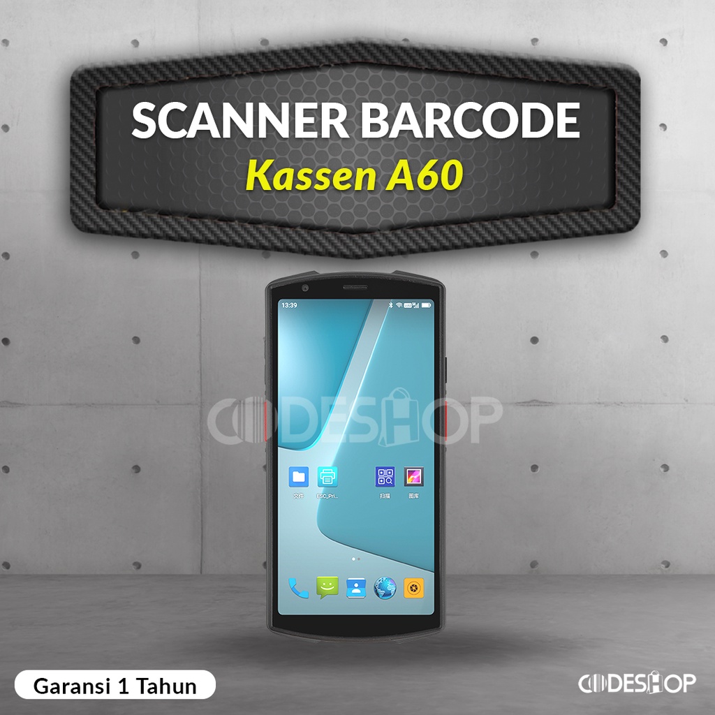 Jual Android Scanner Kassen A60 / A-60 Scan Mobile Barcode 2D Portable ...