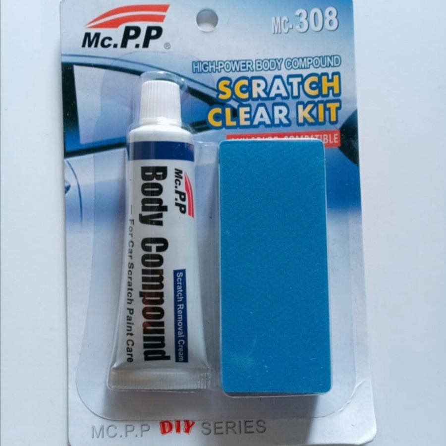 Jual Body Compound MC-308 Wax Paint Car Scrath auto Care Polish ...
