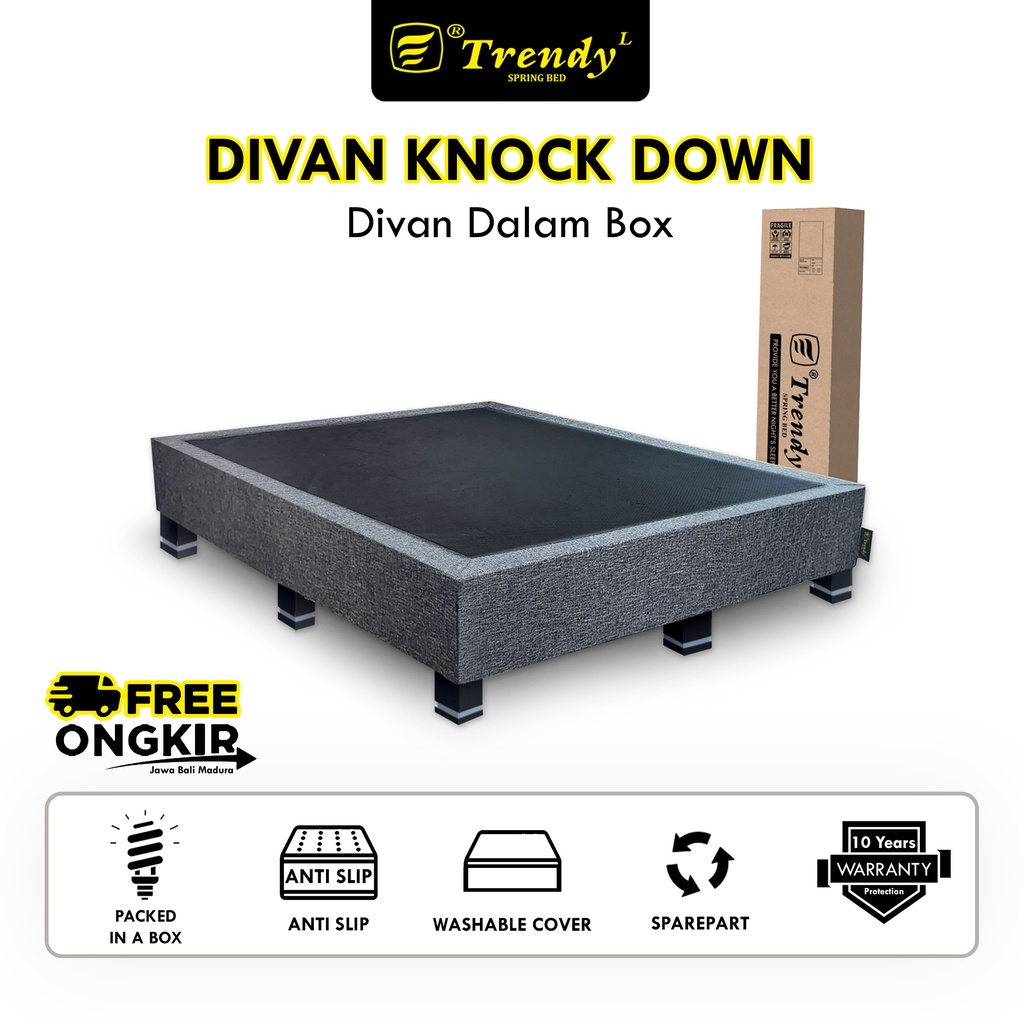 Jual Trendy Divan Knockdown - Dipan Dalam Box Minimalis | Shopee Indonesia