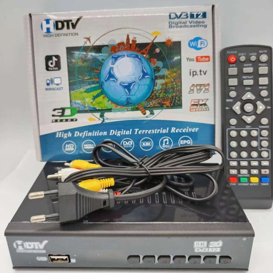 Jual STB DVB T2 SET TOP BOX TV Digital-HDTV | Shopee Indonesia