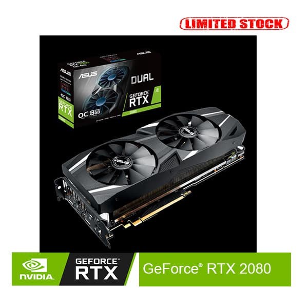 Jual Asus Dual Geforce Rtx 2080 Oc Edition 8gb Gddr6 Shopee Indonesia 7941